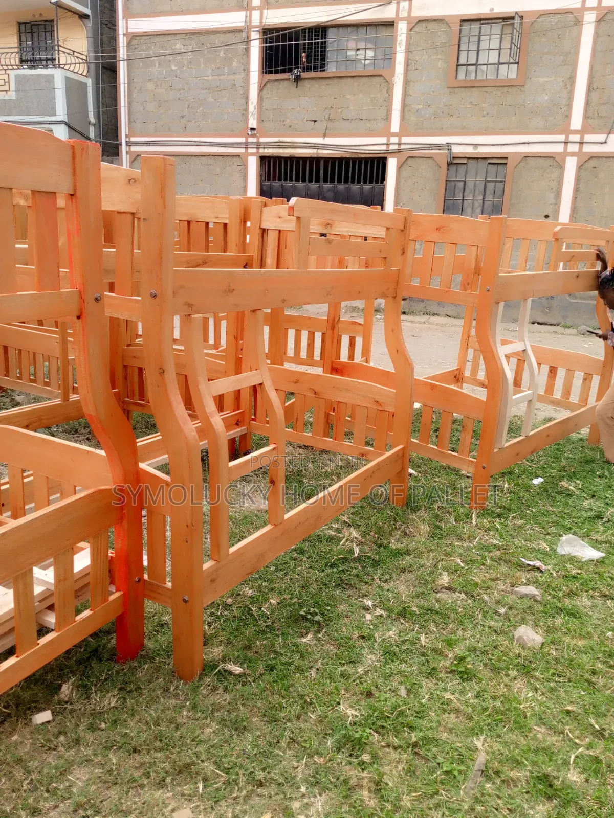 Mexican Double Decker Hardwood Bed-Extra Heavy Gauged Framed(4*6$3.5*6