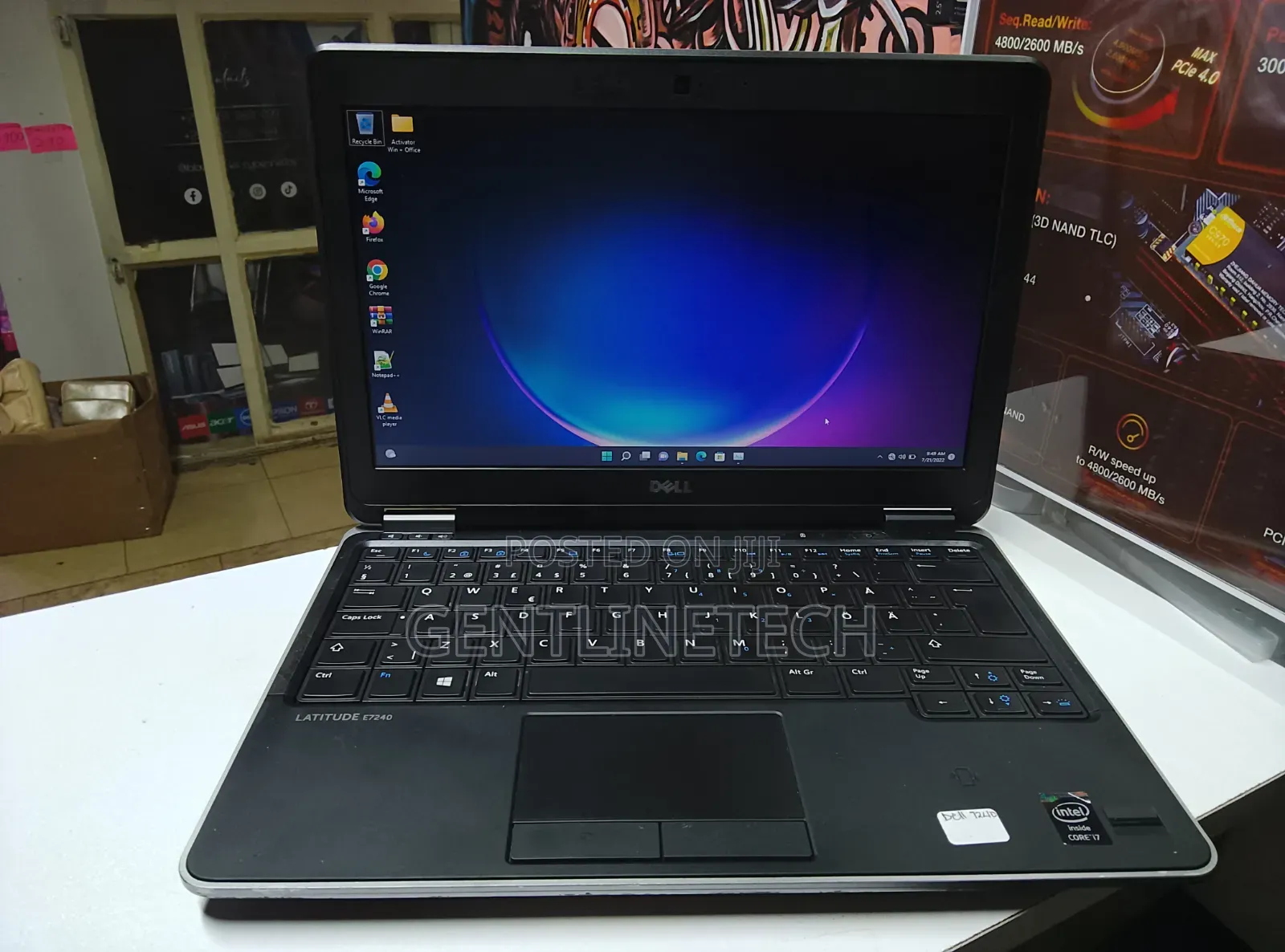 Laptop Dell Latitude E7240 8GB Intel Core i7 SSD 128GB