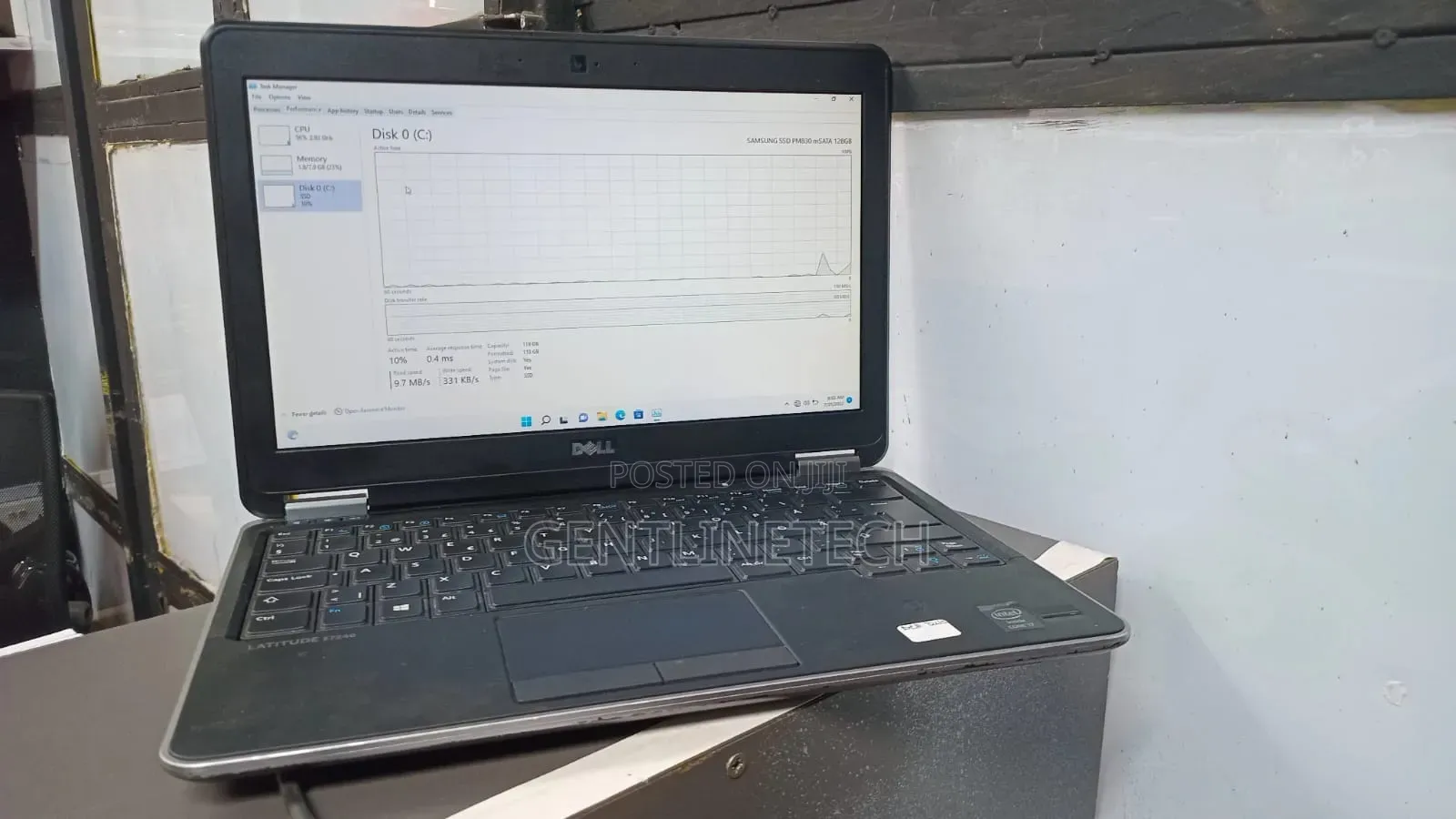 Laptop Dell Latitude E7240 8GB Intel Core i7 SSD 128GB