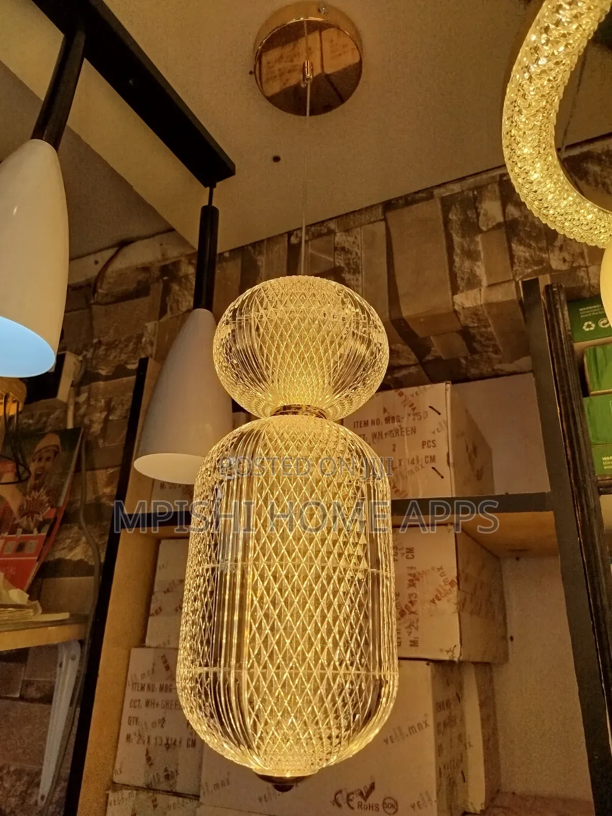 Capsule Acrylic LED Pendant Light