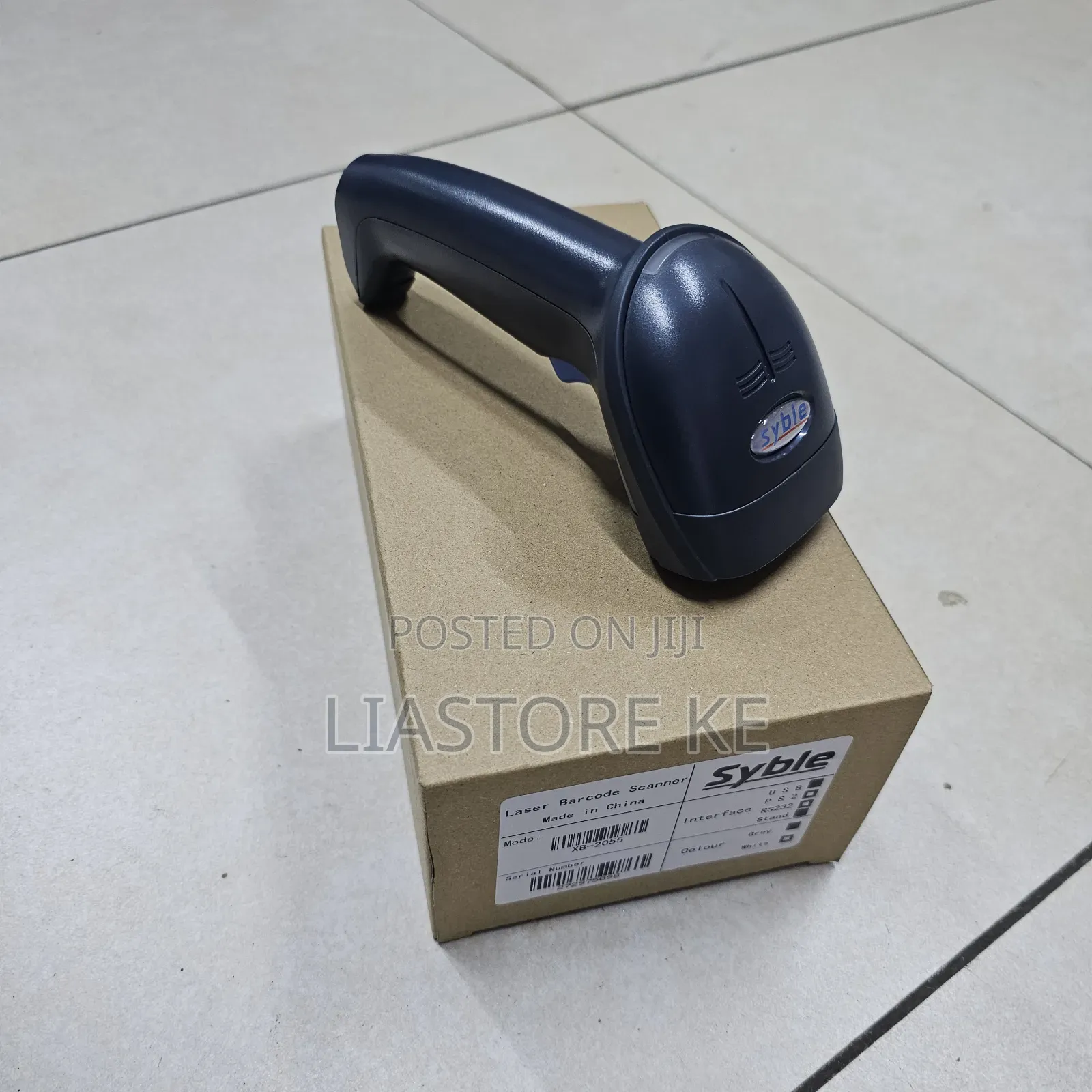 Syble XB-2055 Wired 1D Laser Barcode Scanner USB POS Scanner