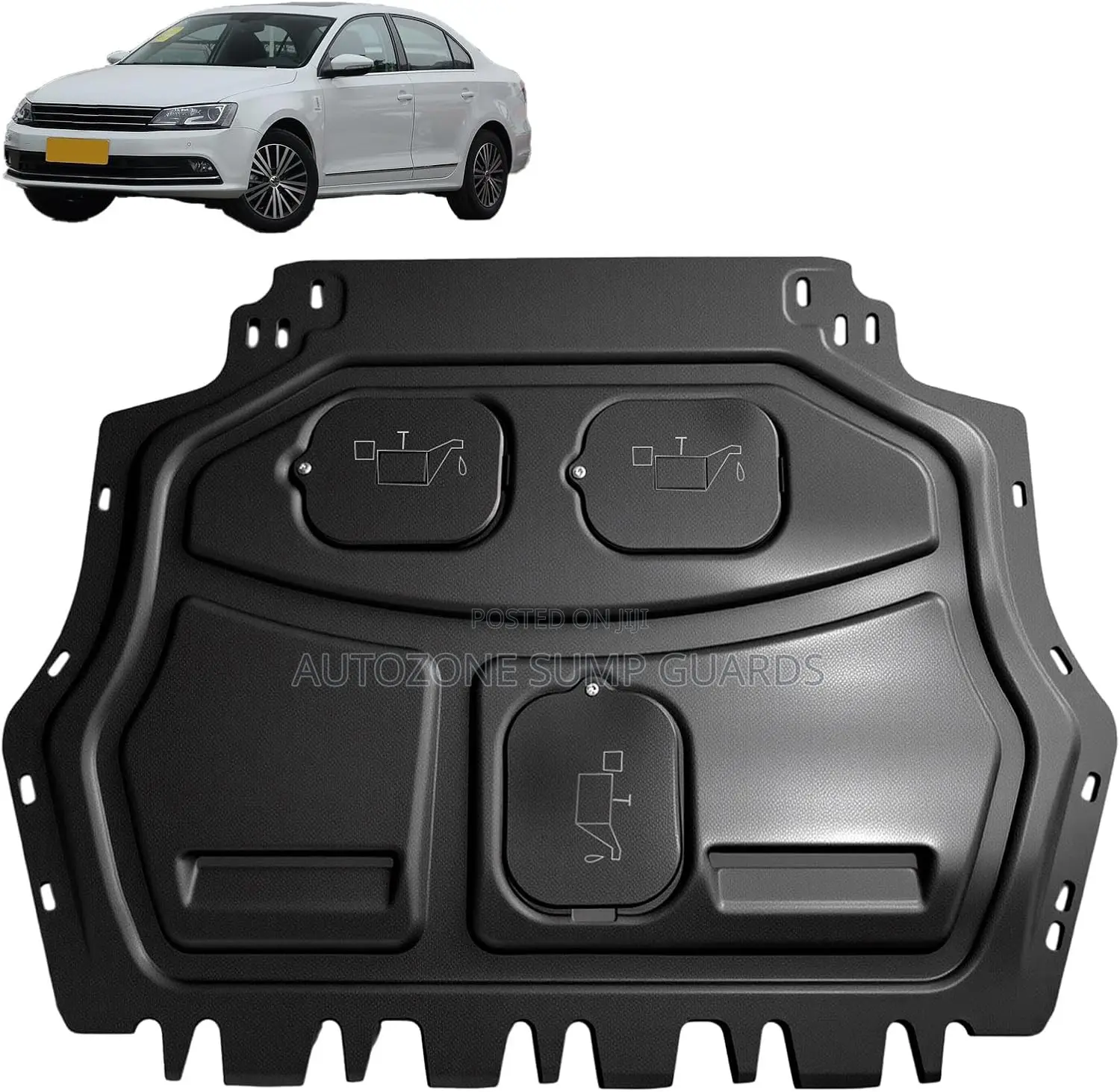 VW Jetta 2019 2020 2021 2022 2023 2024 Engine Case Guards