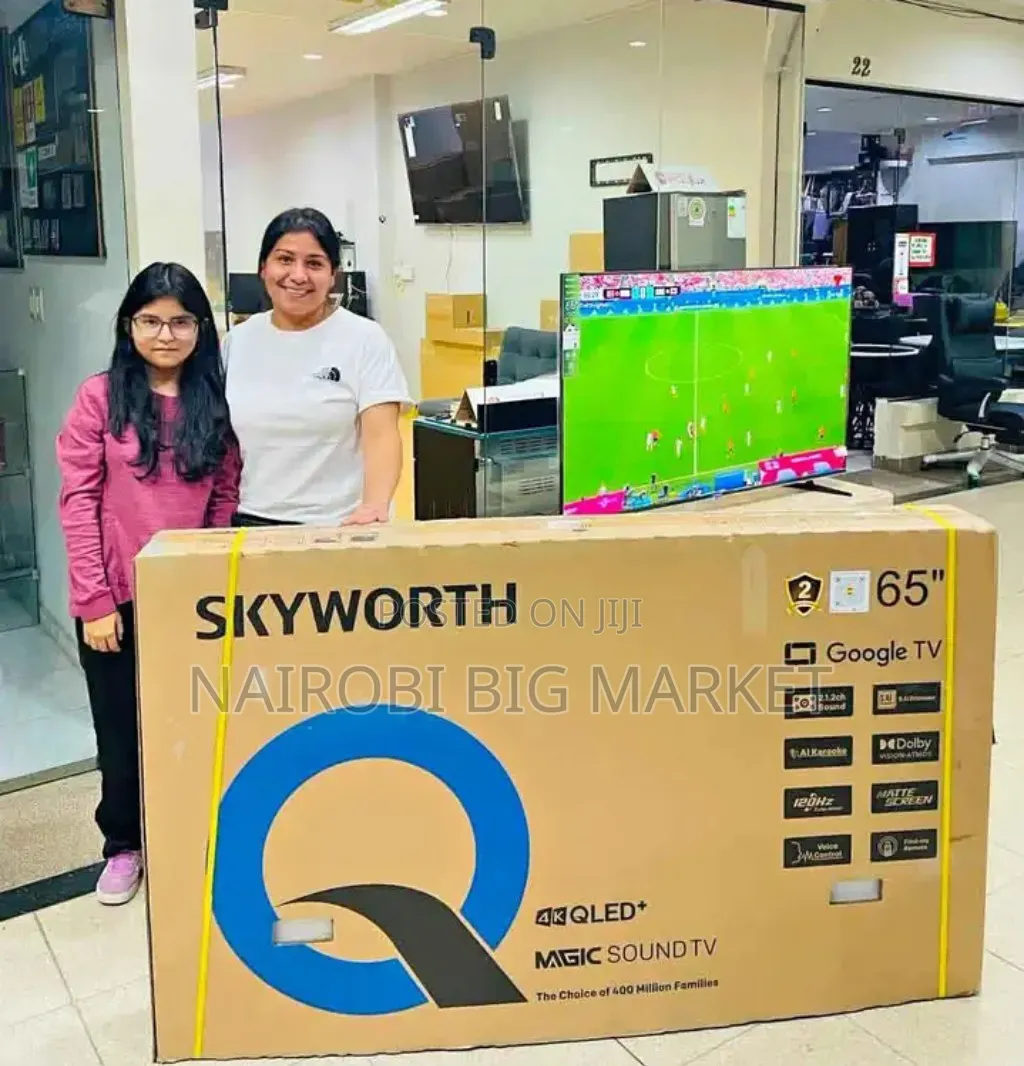 2years Warranty Qled Skyworth 65 Inch Television
