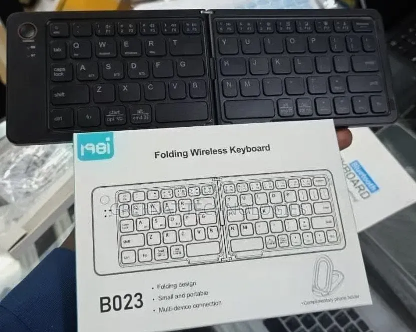 B023 67 Keys Folding Wireless Keyboard