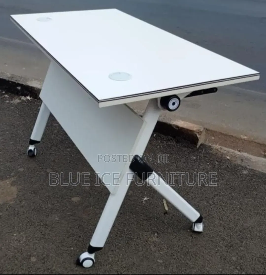 Modern Folding Training Table -With Mobile Castors