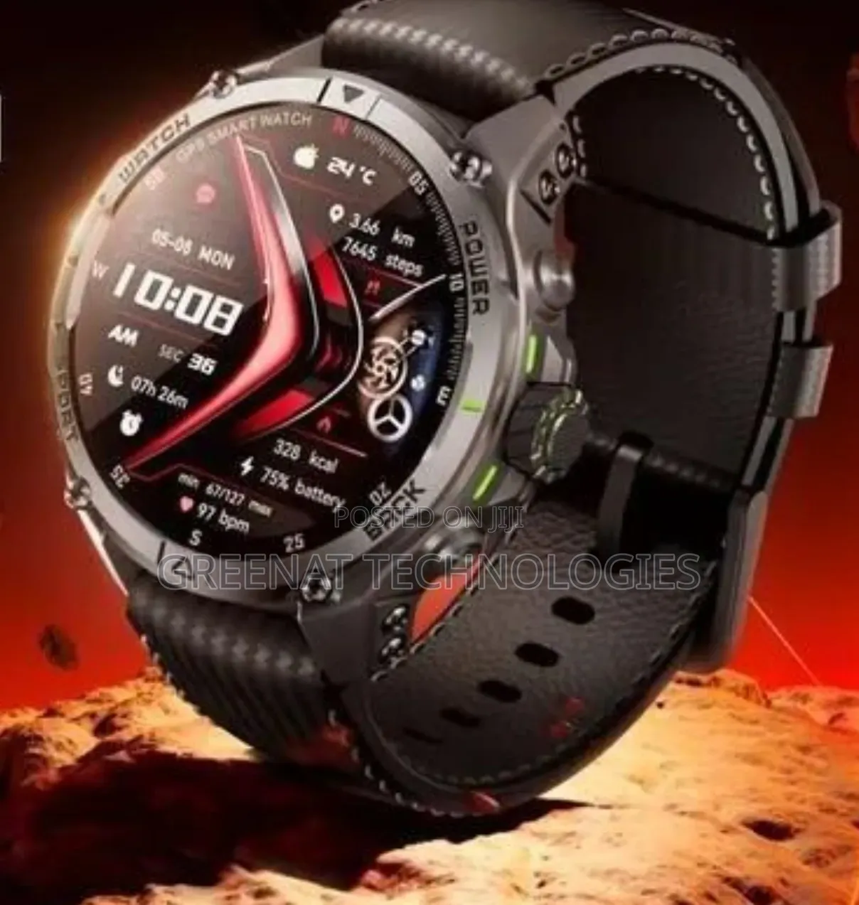 Oraimo Watch GT OSW-852H AMOLED GPS Smart Watch