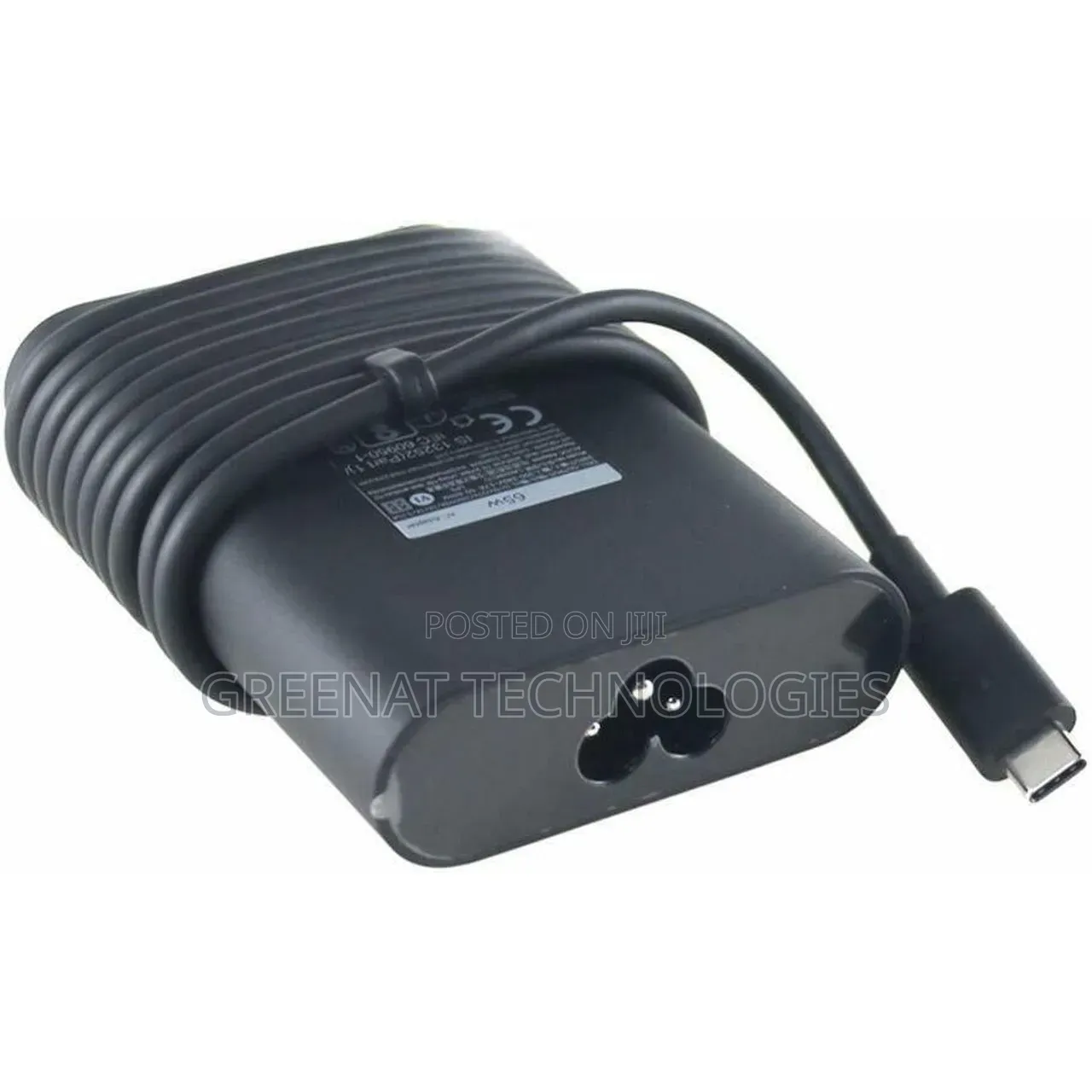 Dell Ex-Uk Original Type-C 65W Charger - USB-C Laptop Power Adapter