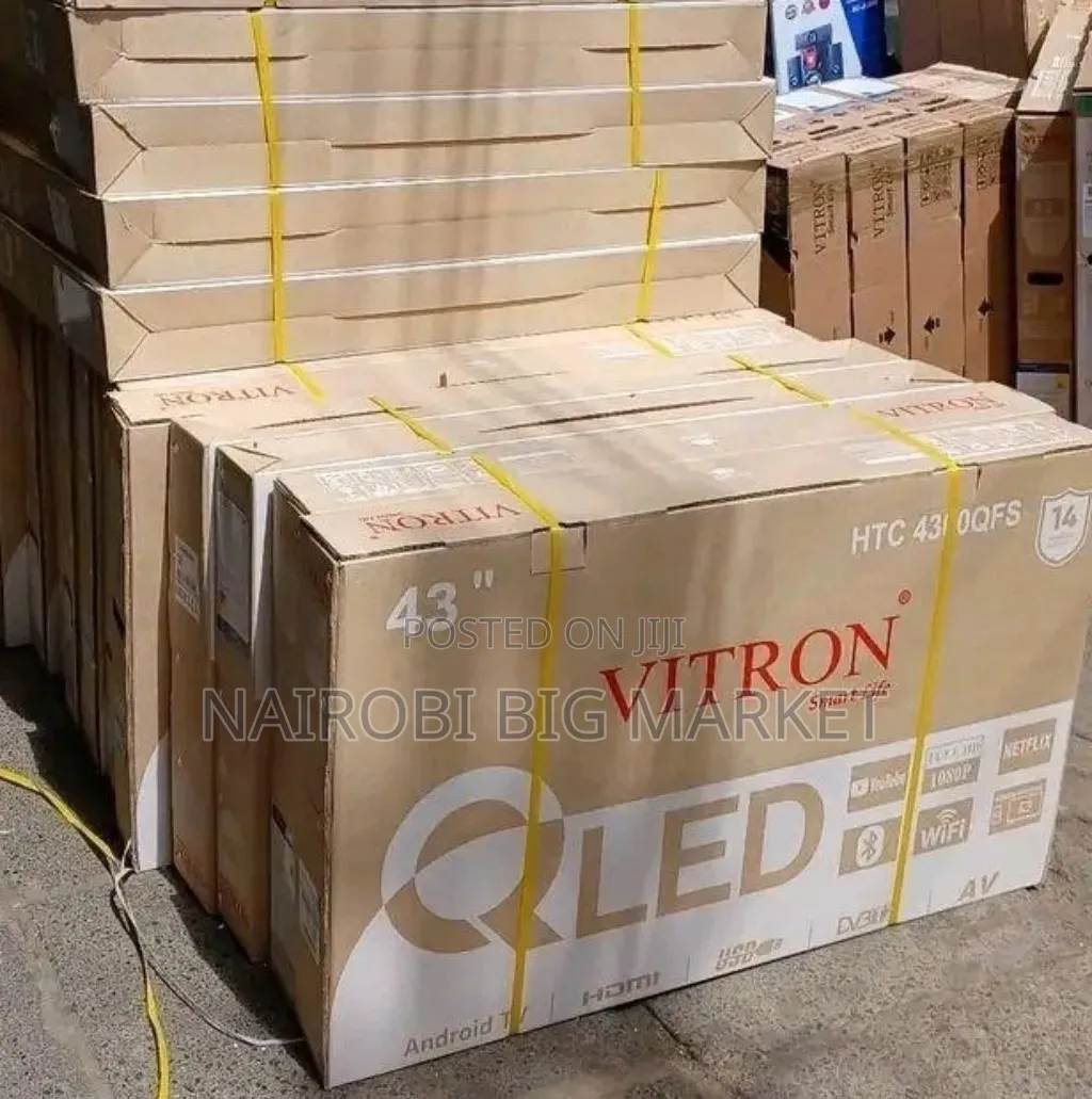 Clear FHD Vitron 43 Inch Qled TV