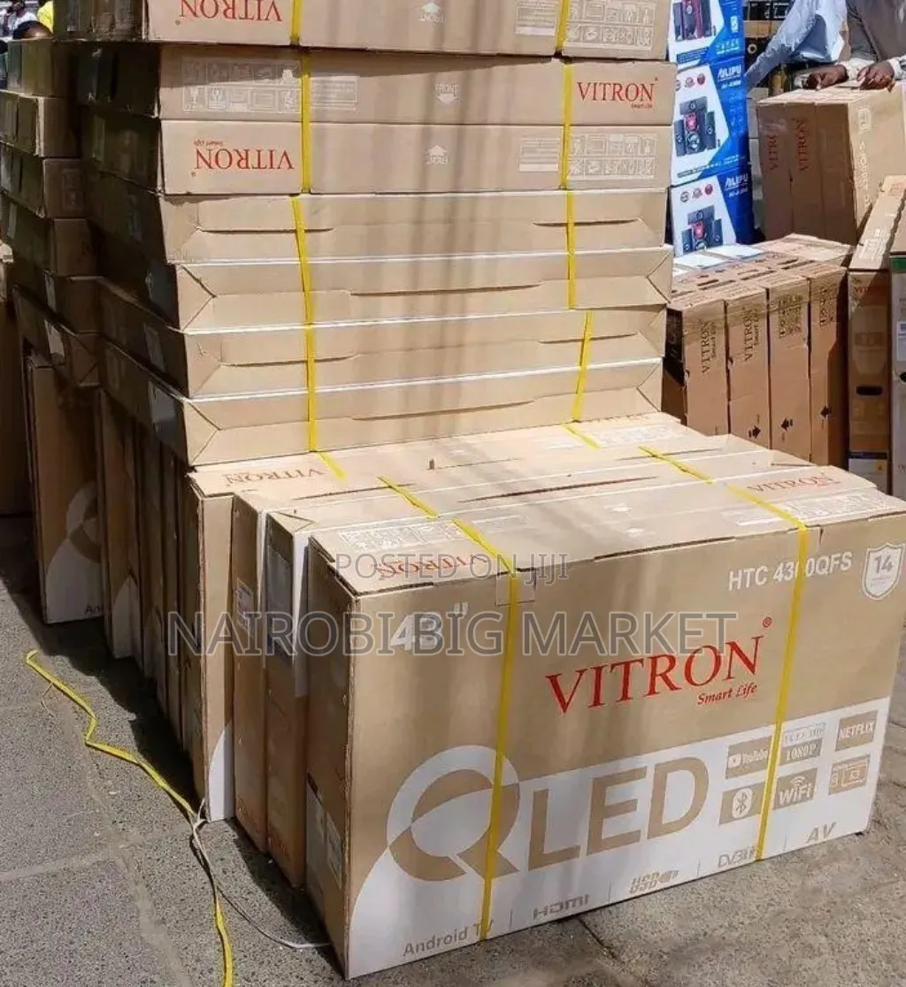 Qled 43 Inch Qled Televison Vitron Android 14.0