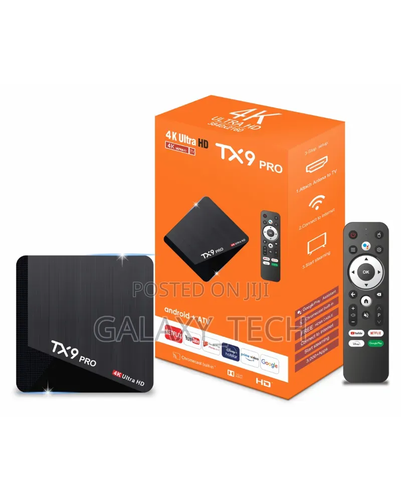 Tx9 Pro Ultra Hd Android TV Box (128gb)