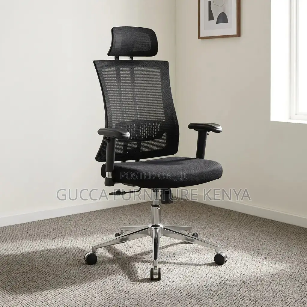 Ergonomic Home Chair With Lumber Support