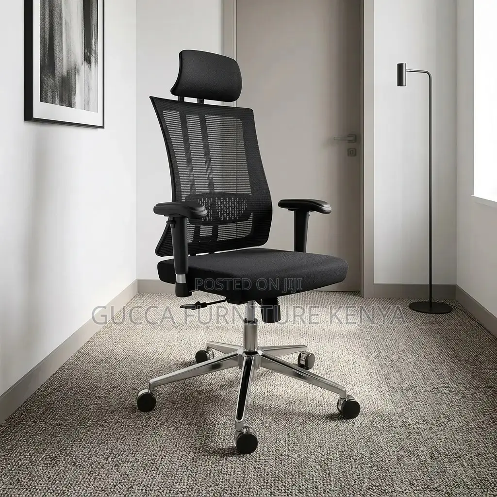 Ergonomic Home Chair With Lumber Support
