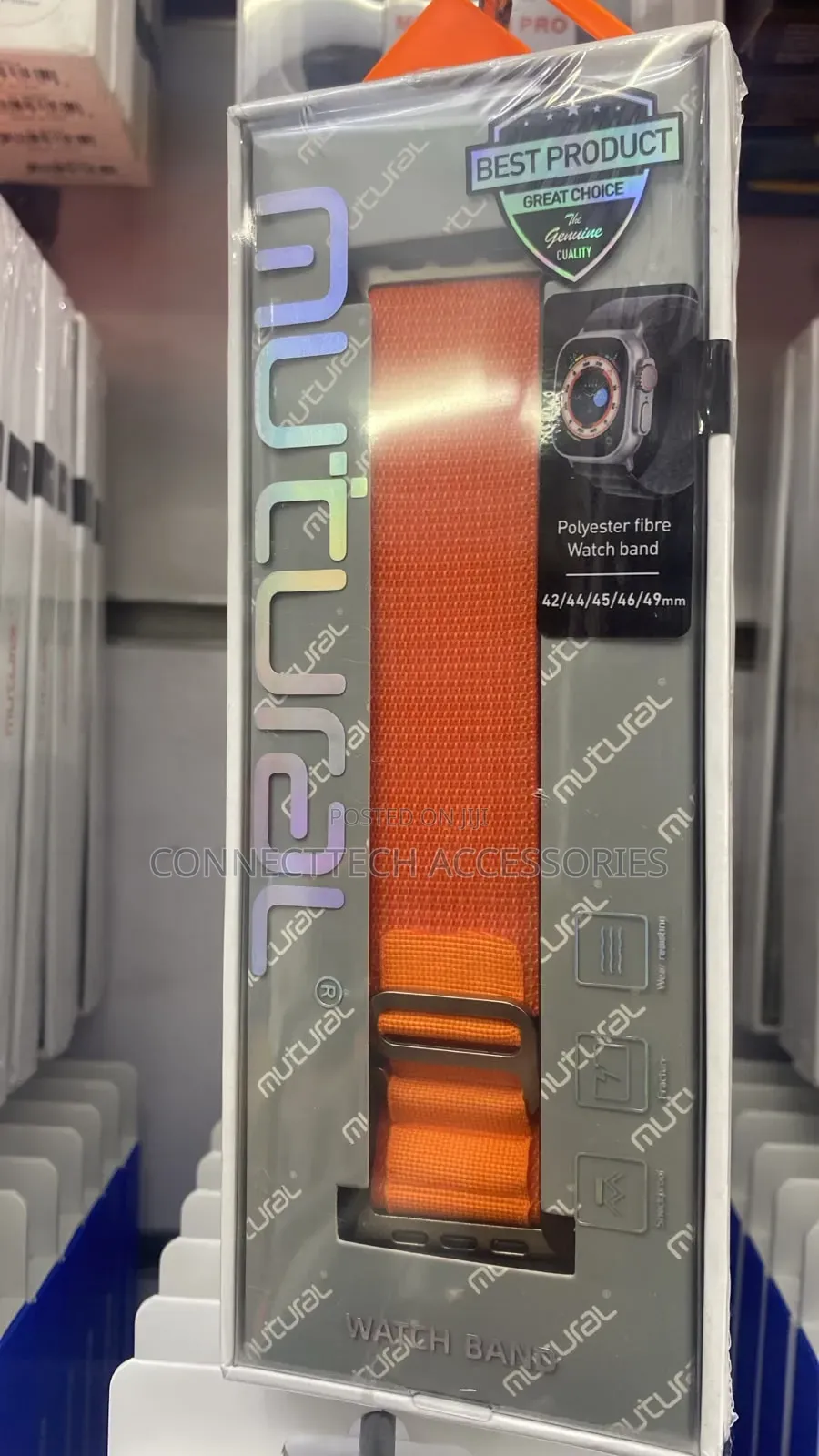 Apple Watch 42mm, 44mm, 45mm, 46mm,49mm Polyester Fiber Straps
