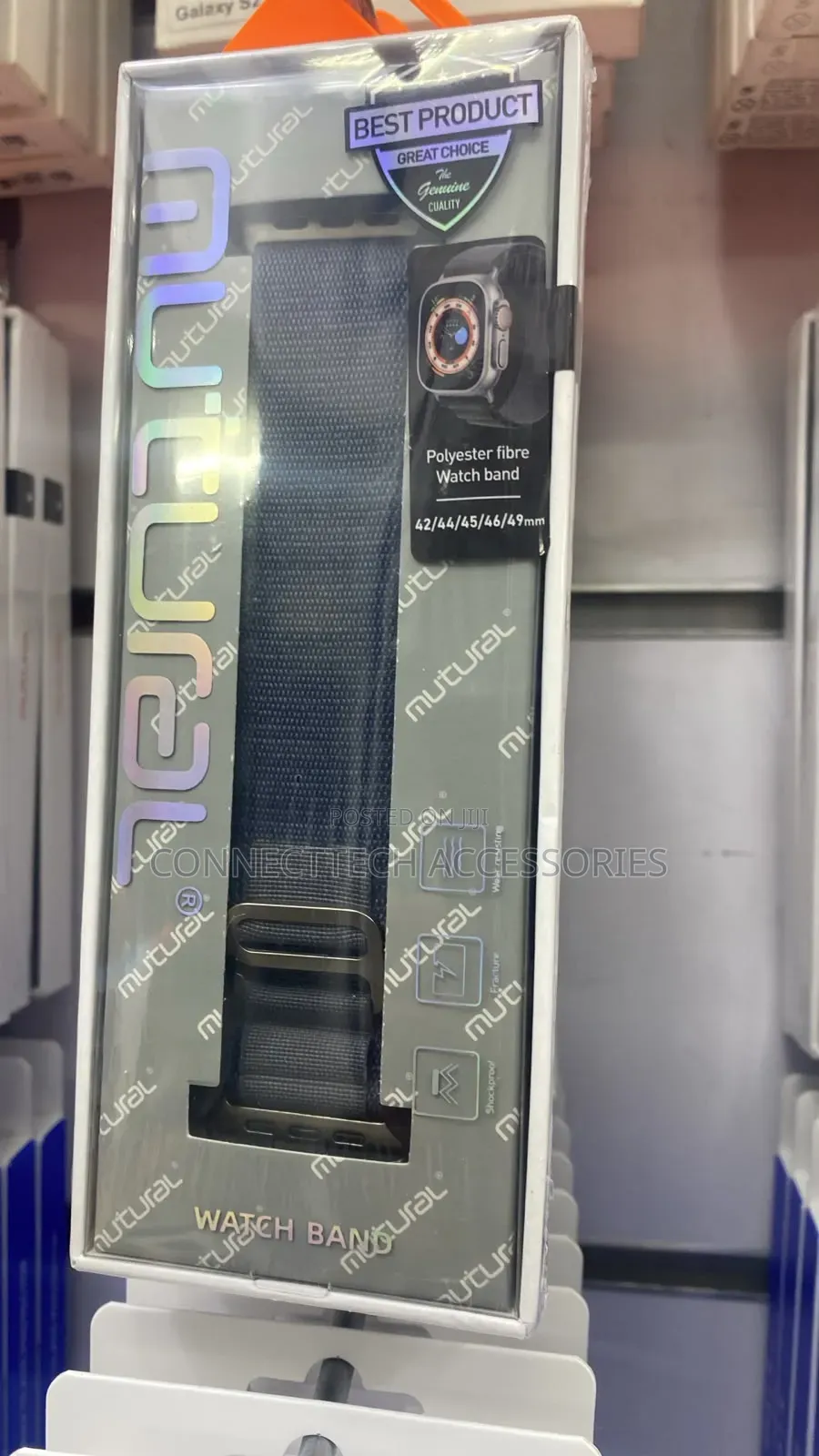 Apple Watch 42mm, 44mm, 45mm, 46mm,49mm Polyester Fiber Straps