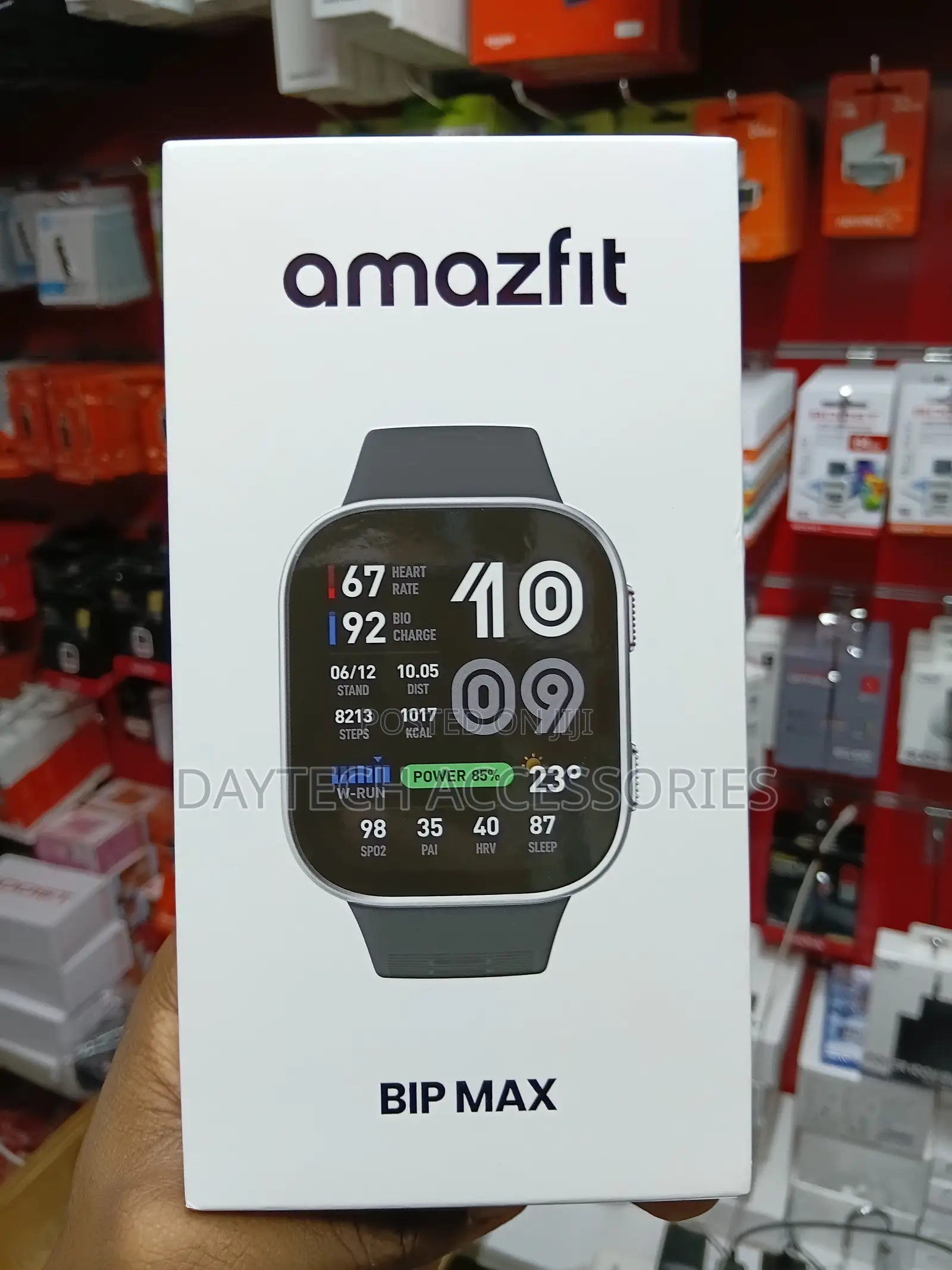 Amazfit Bip Max Smart Watch, 2.07" AMOLED Display, GPS, iOS/Android.