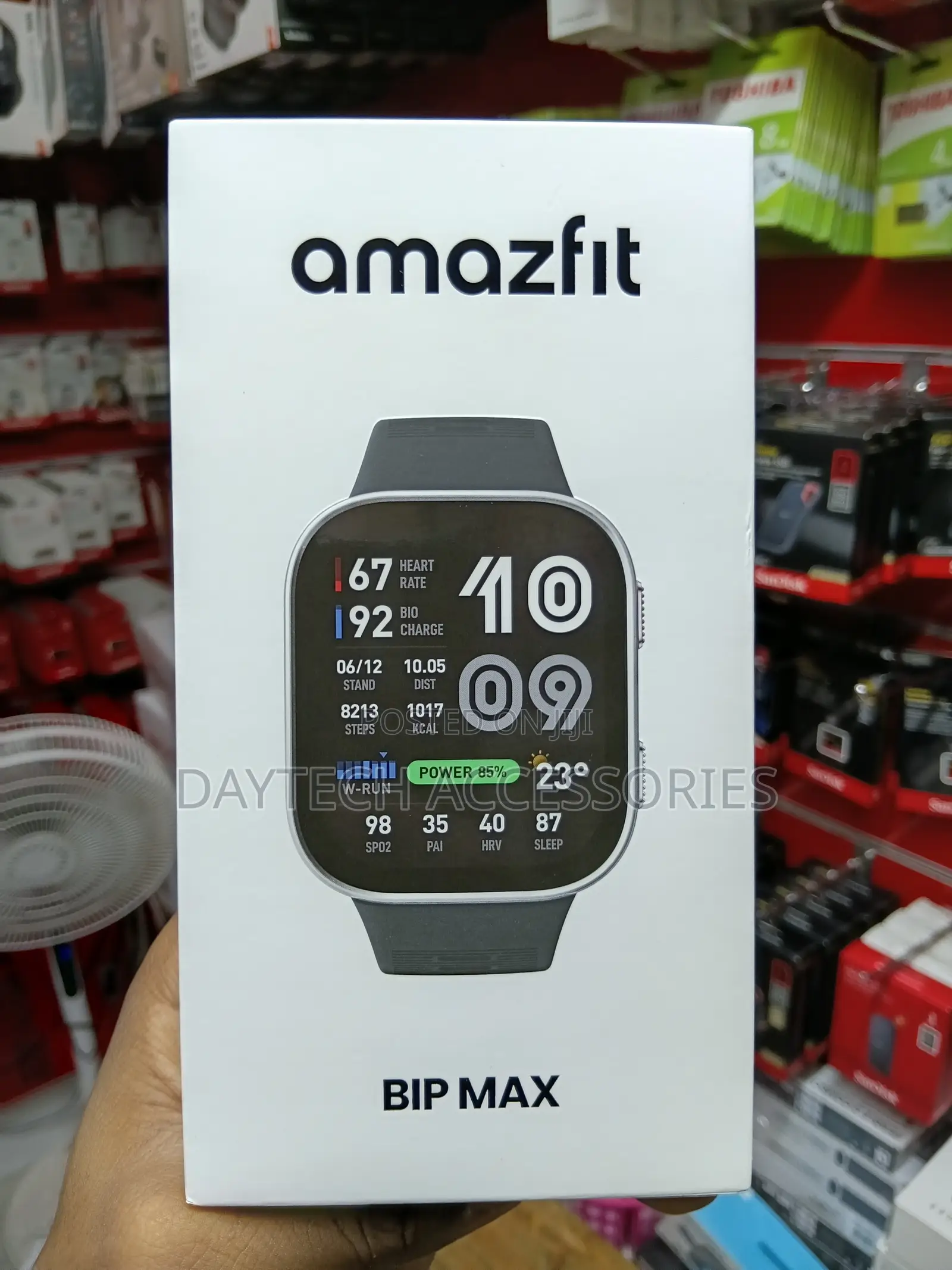 Amazfit Bip Max Smart Watch, 2.07" AMOLED Display, GPS, iOS/Android.