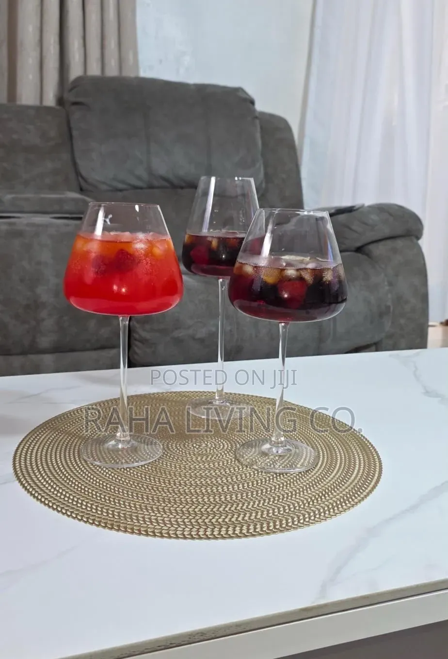 2-Piece Long Stem Wine Glass Set | 600ml 700ml