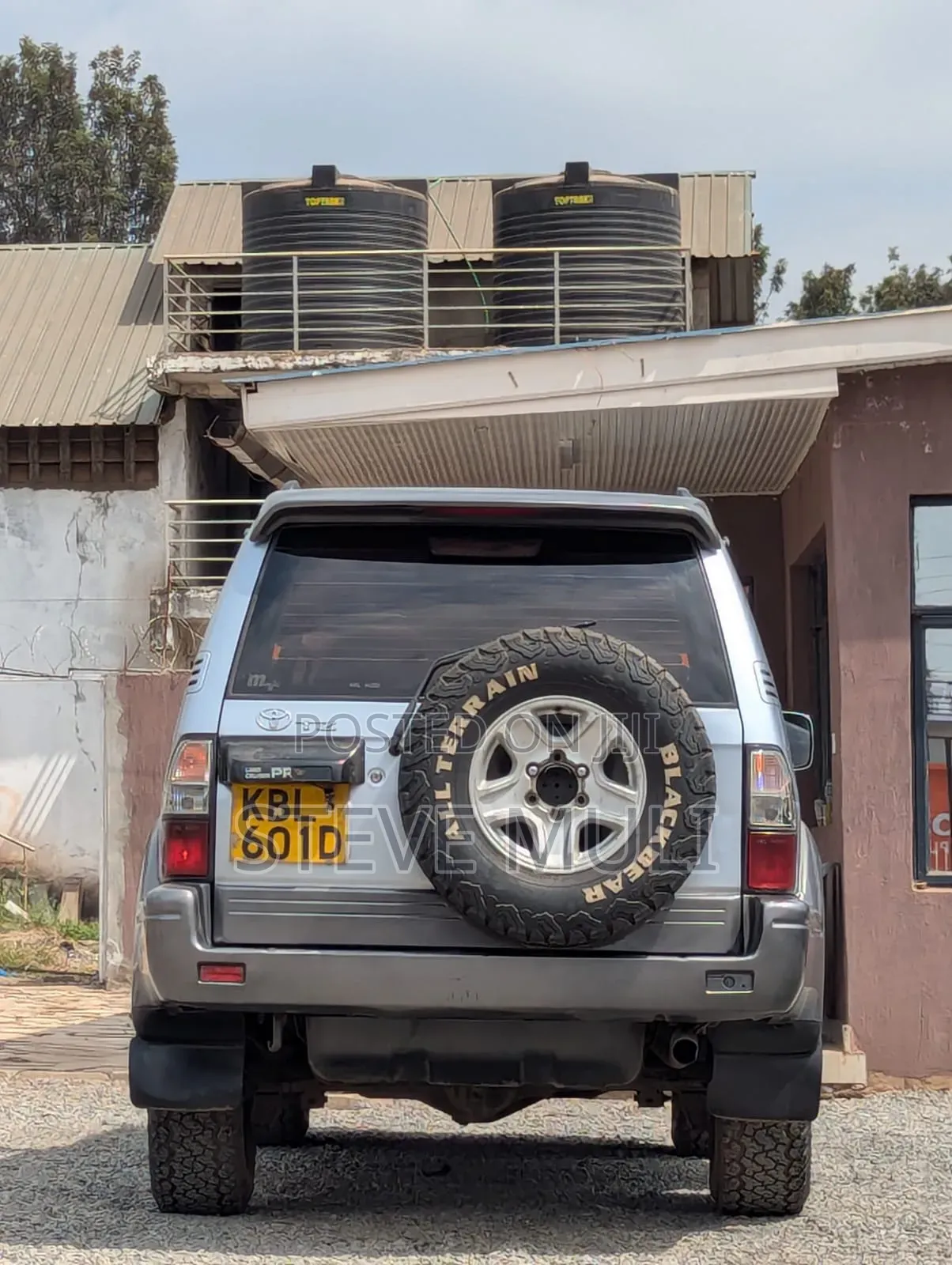 Toyota Land Cruiser Prado 2002 Silver
