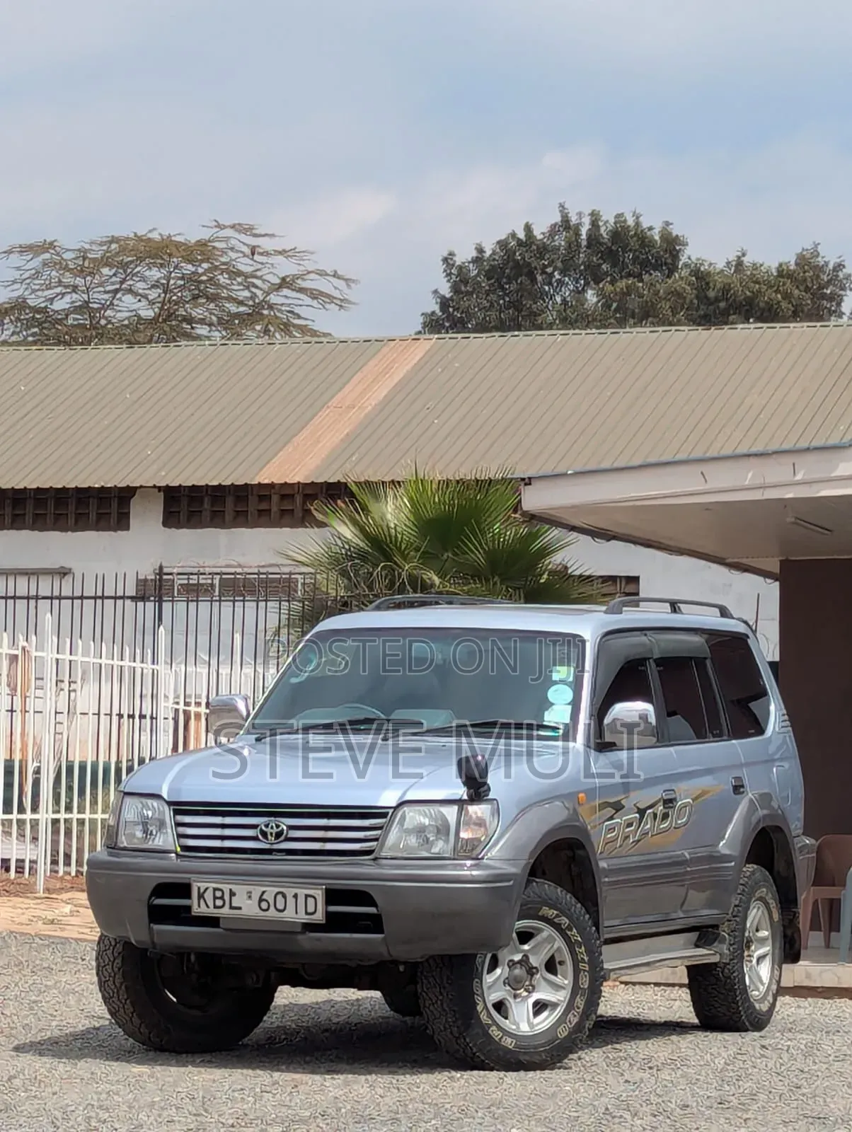 Toyota Land Cruiser Prado 2002 Silver