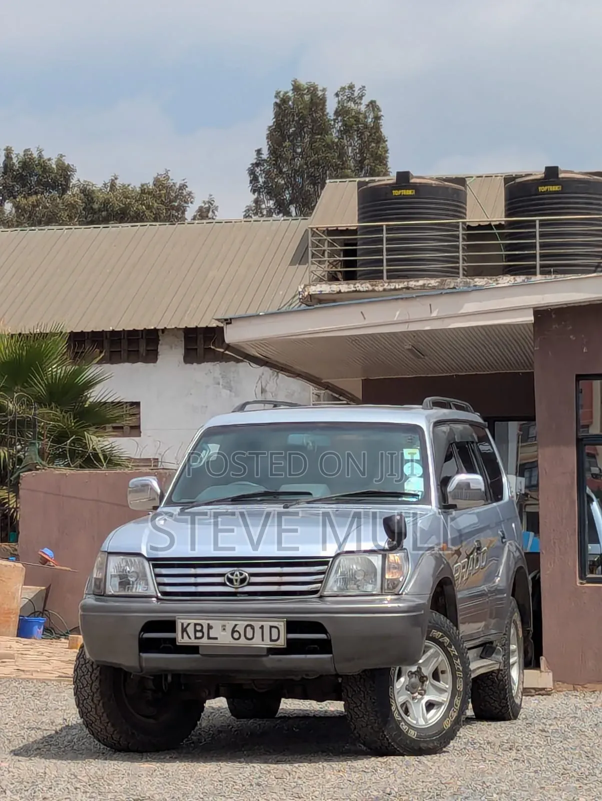 Toyota Land Cruiser Prado 2002 Silver