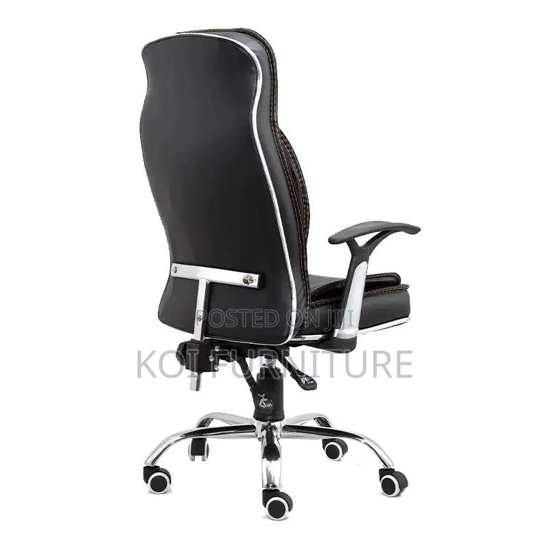Office Chairs; Recliner Ergonomic Leather Swivel Chair