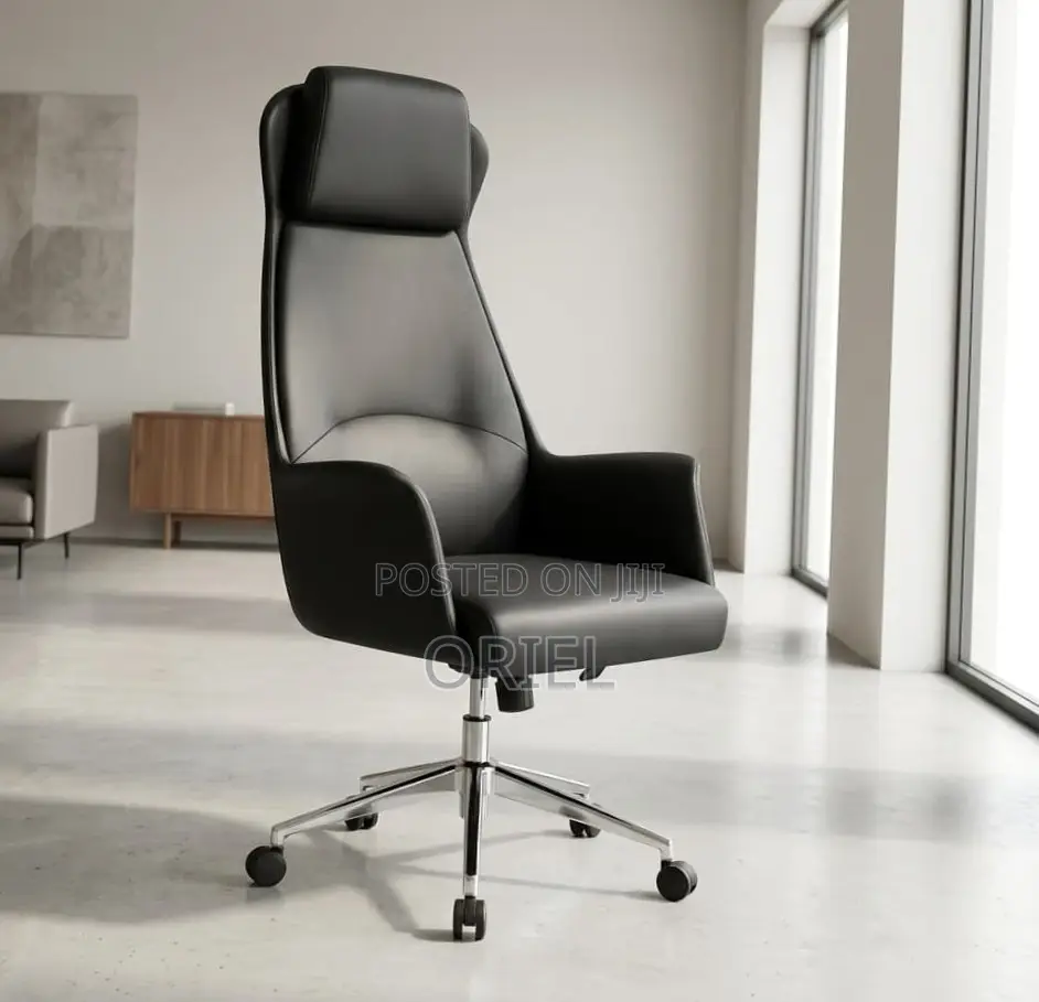Office Chair ; Adjustable Height Swivel Office Leather Chair