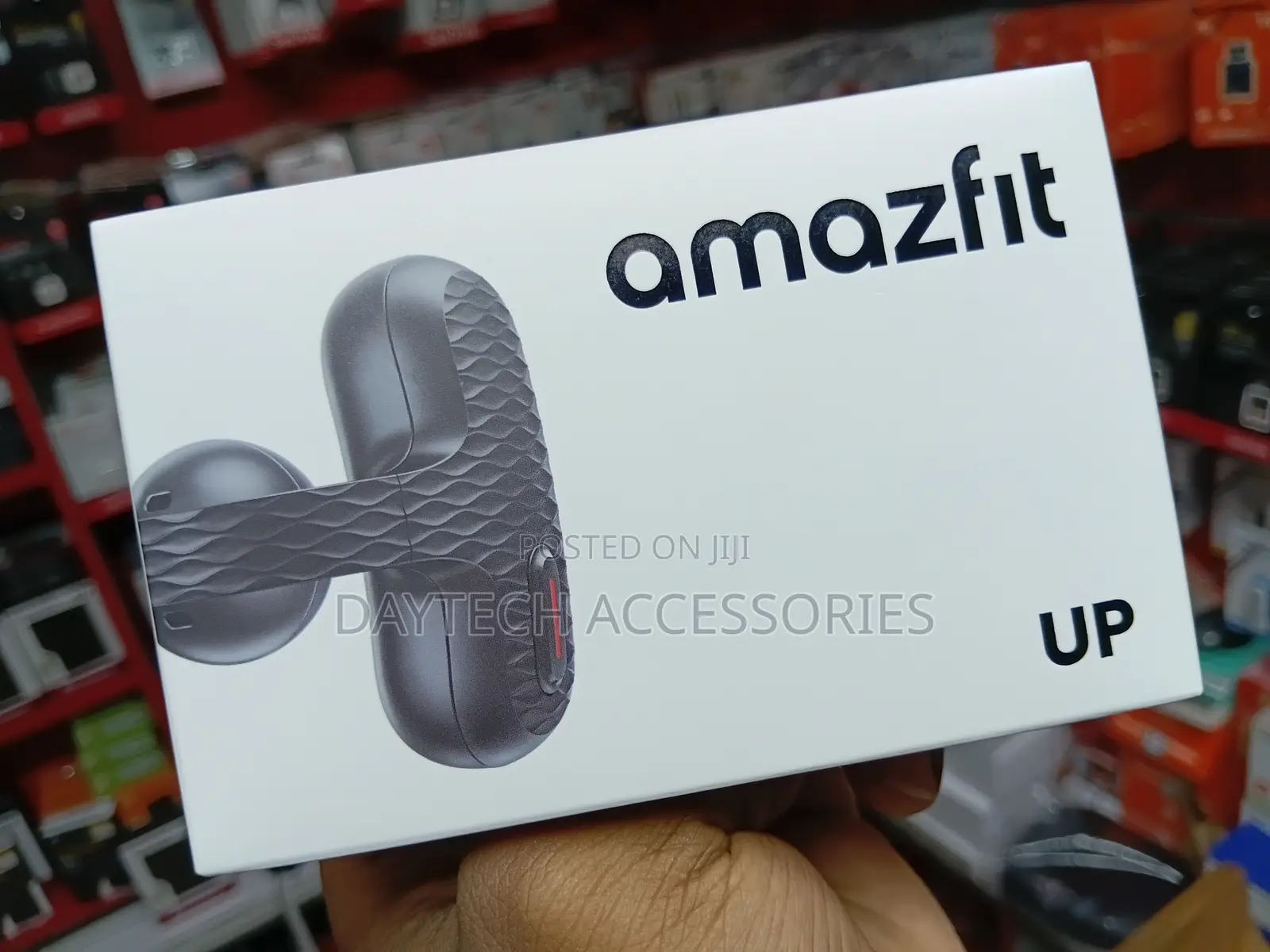 Amazfit Up Open-Ear Wireless Earbuds - Black