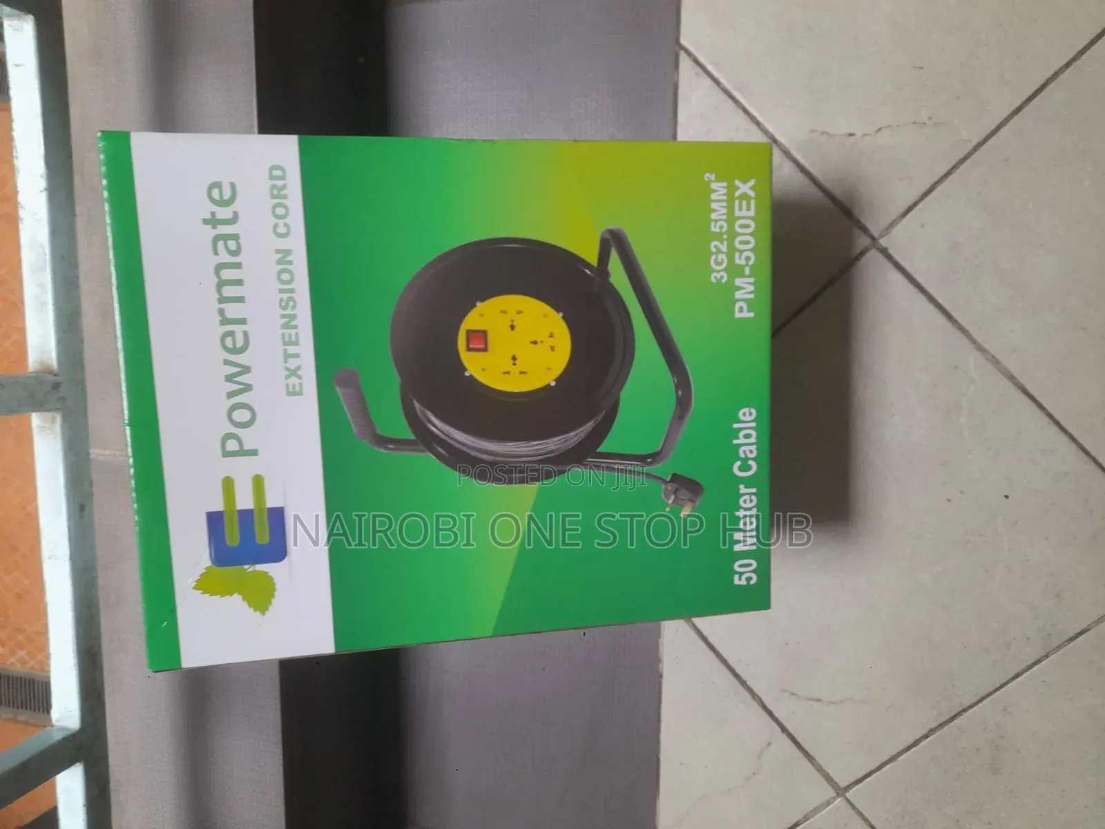 Powermate Extension Reel – 50m | 2.5mm