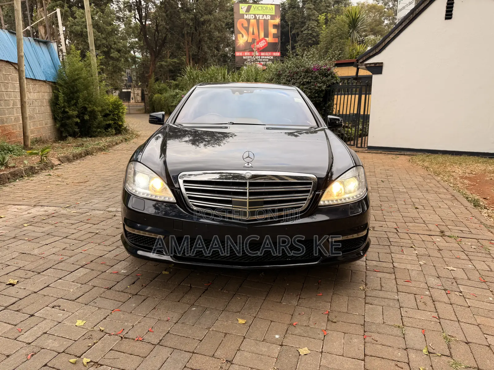 Mercedes-Benz S-Class S 500 4MATIC L (V221) 2008 Blue