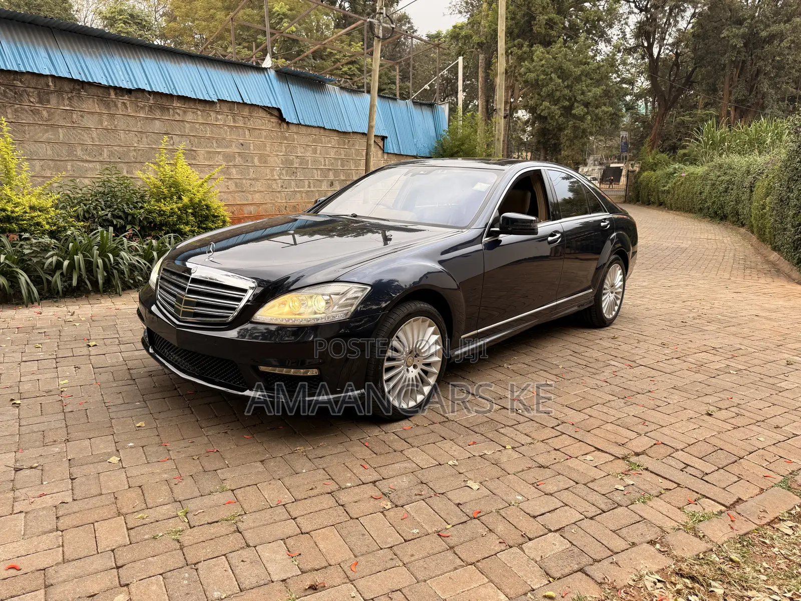 Mercedes-Benz S-Class S 500 4MATIC L (V221) 2008 Blue