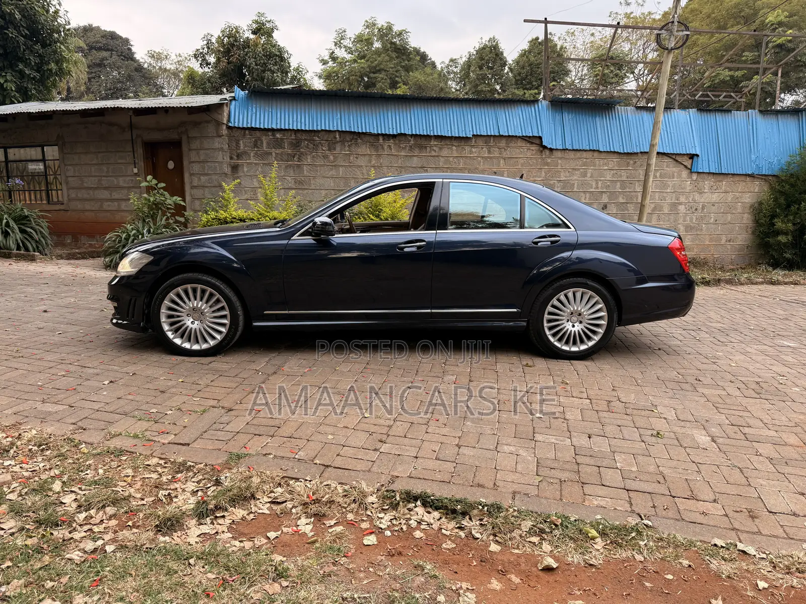 Mercedes-Benz S-Class S 500 4MATIC L (V221) 2008 Blue