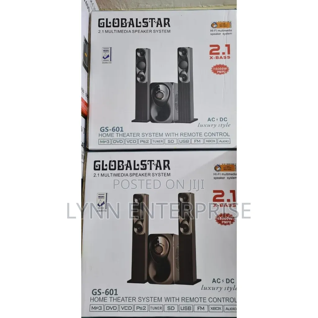 Globalstar AC DC Homethearter GS 601 2.1