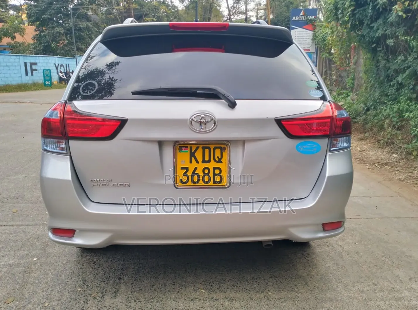 Toyota Corolla Fielder 2016 Silver