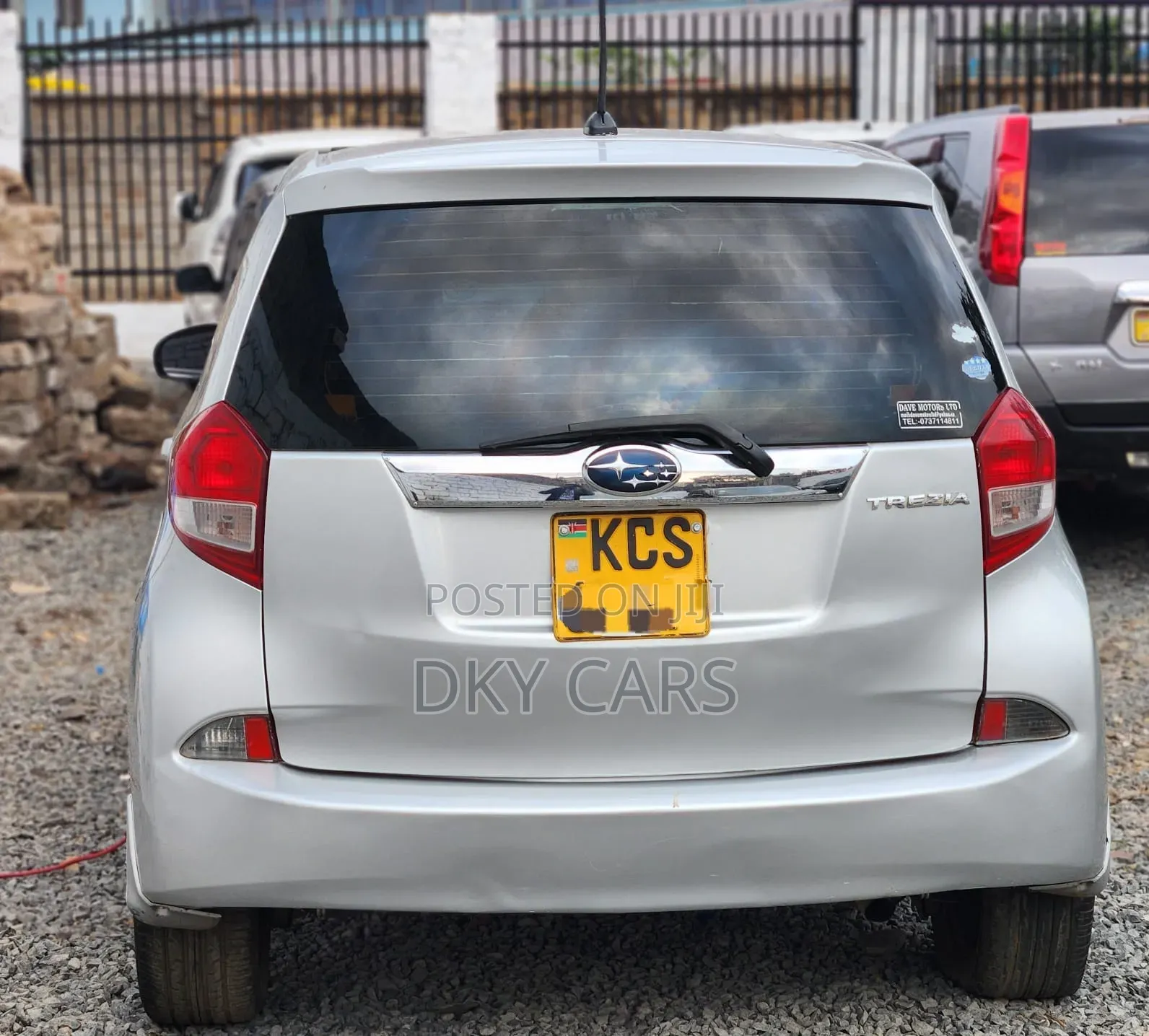 Subaru Trezia 2013 Silver