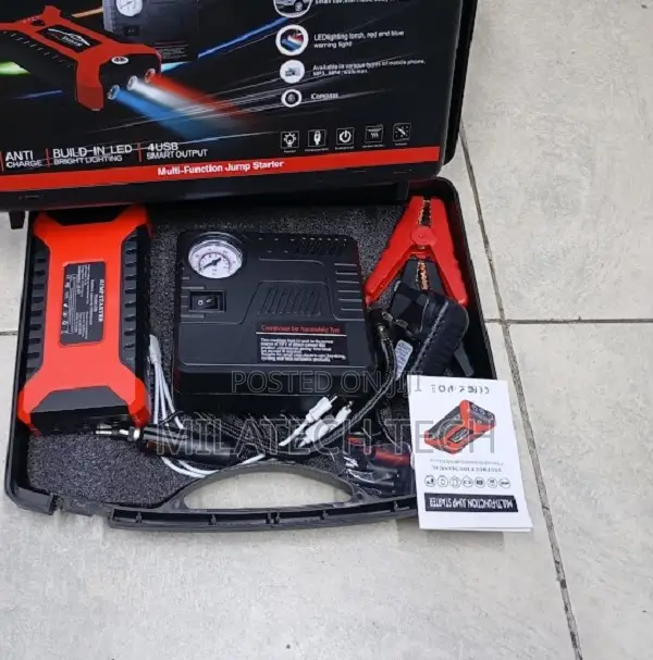 Emergency Car Battery Jump Starter 12V Portable