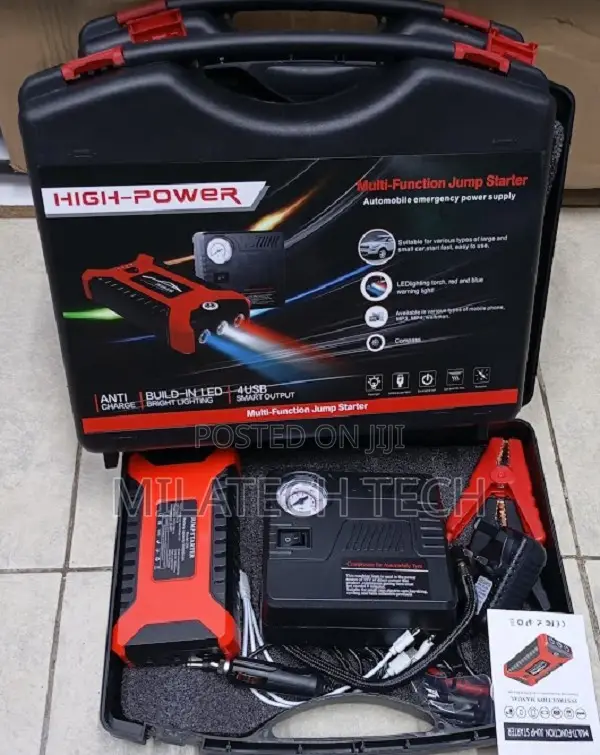 Emergency Car Battery Jump Starter 12V Portable