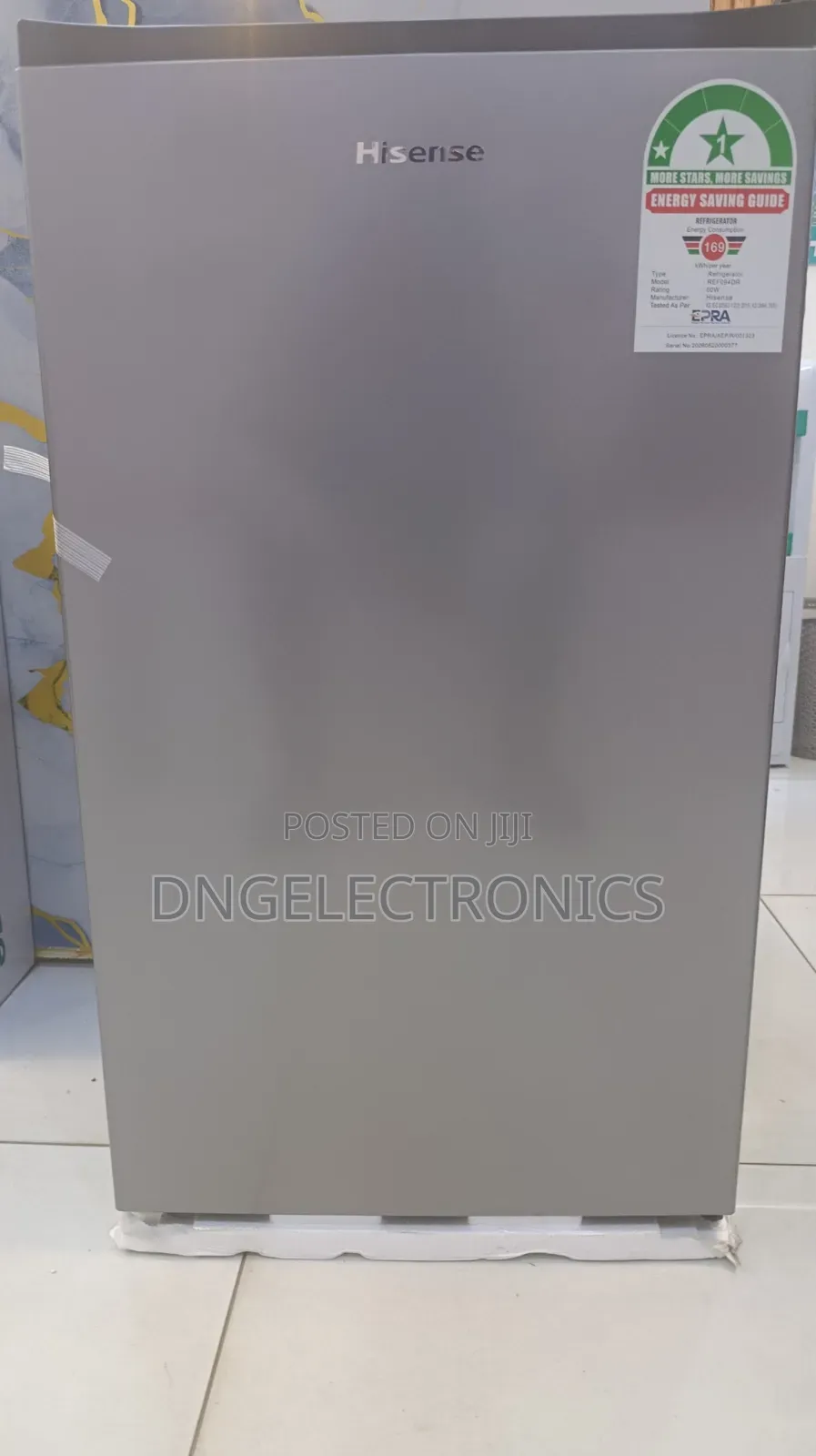 Hisense 94L Single Door Fridge REF094DR