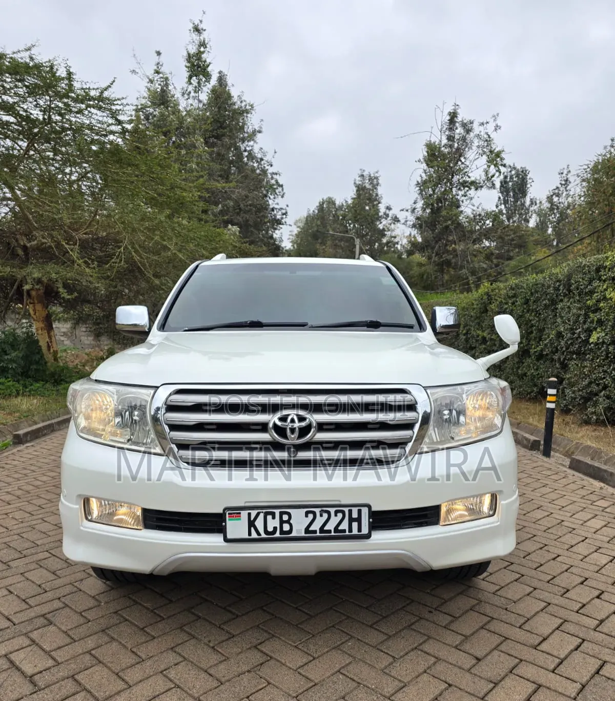 Toyota Land Cruiser Prado 2008 White