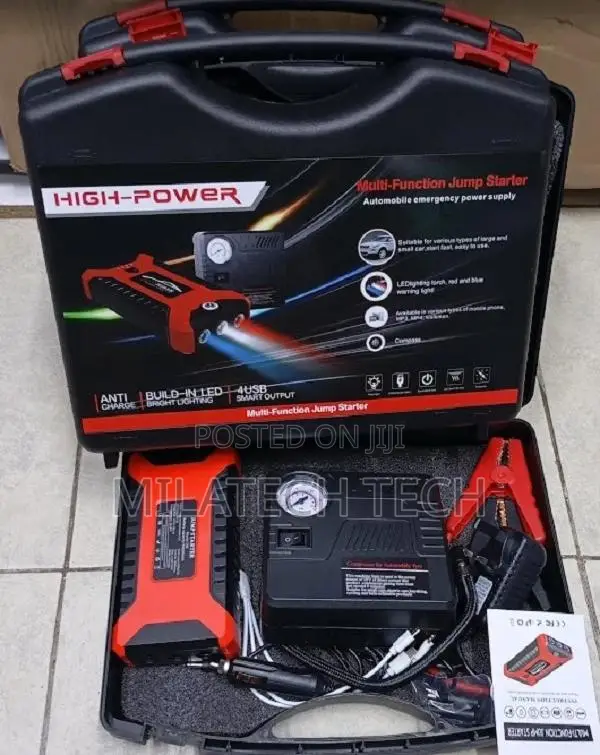 Emergency Car Battery Jump Starter 12V Portable