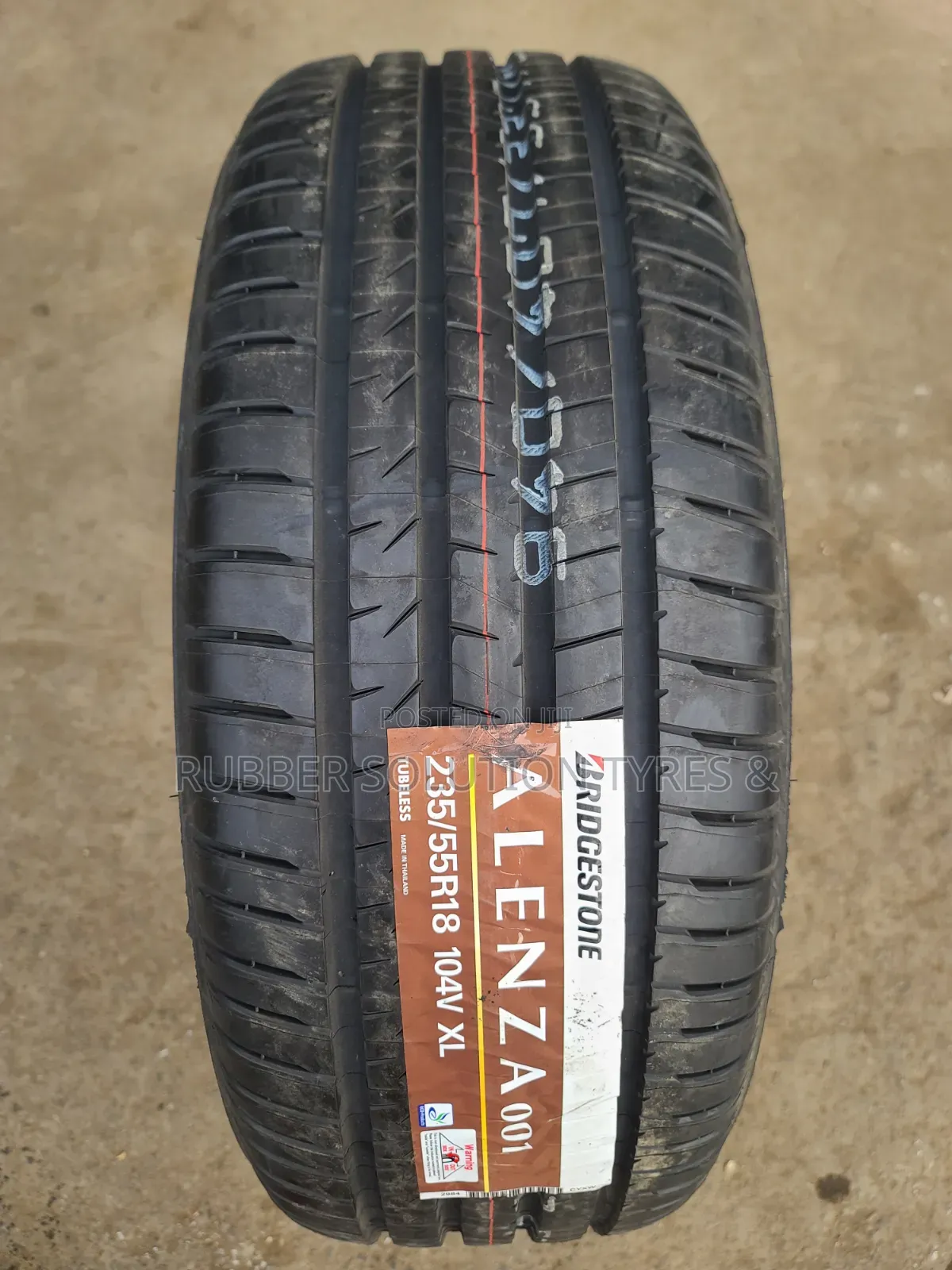 235 /55 R18 Bridgestone Tyres 104v Xl Alenza