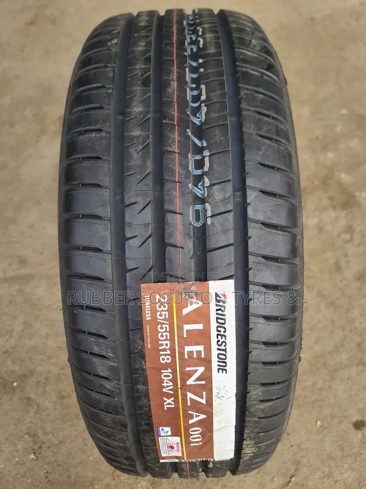 235 /55 R18 Bridgestone Tyres 104v Xl Alenza
