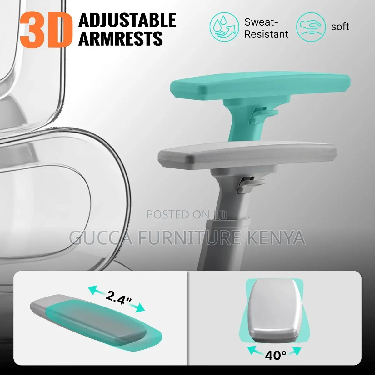 High Back Study Room Chair With Footrest