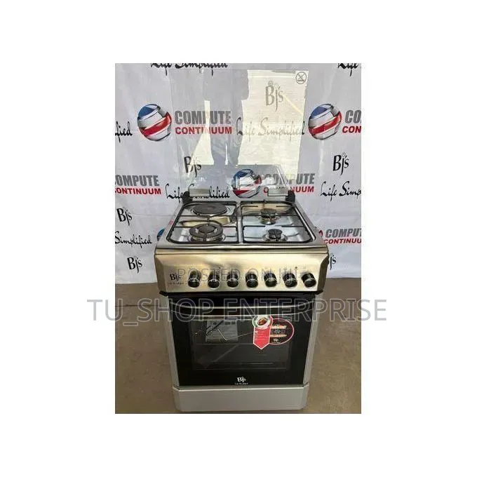 BJS Inox Everest 60×60 Gas Cooker With Wok Burner