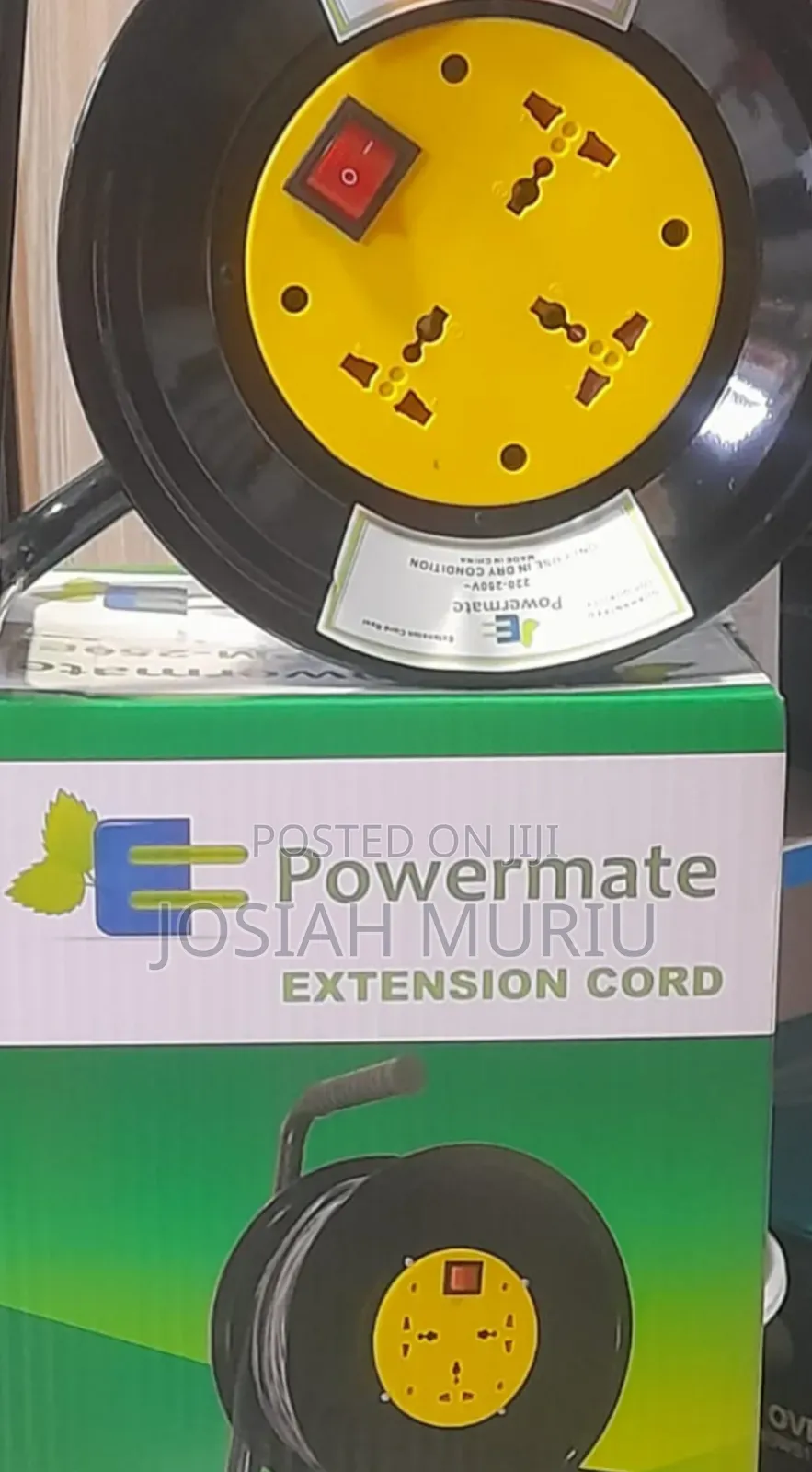Powermate Extension 25m 1.5mm Cable Reel