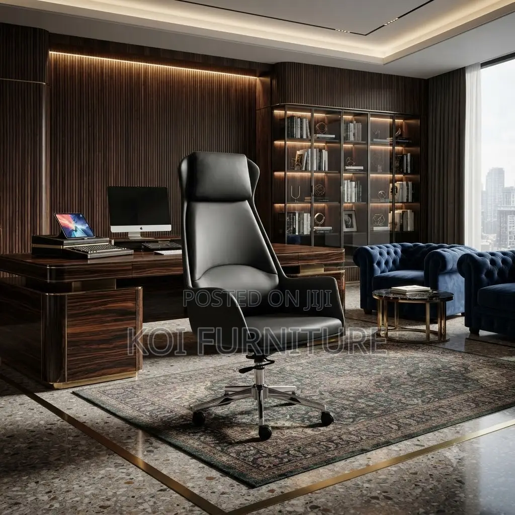 Office Chair; Recliner Leather Office High Back Chairs