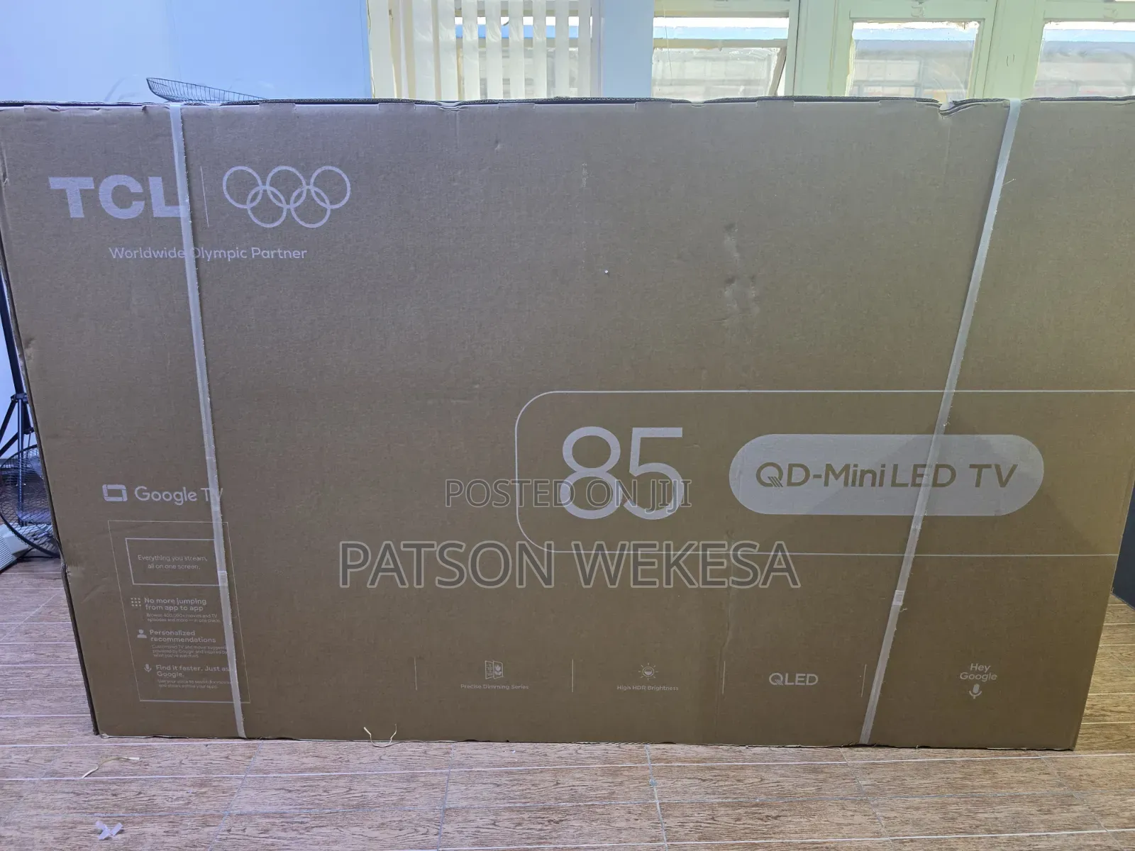 TCL 85c6k 85 Inch Premium Qd-Mini Led TV Onkyo Google TV Uhd 144hz