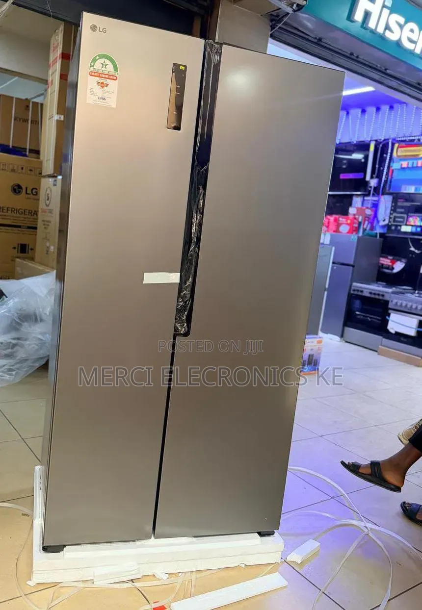 LG GC-FB507PQAM Side by Side Fridge, 519 L - Multi Air Flow,