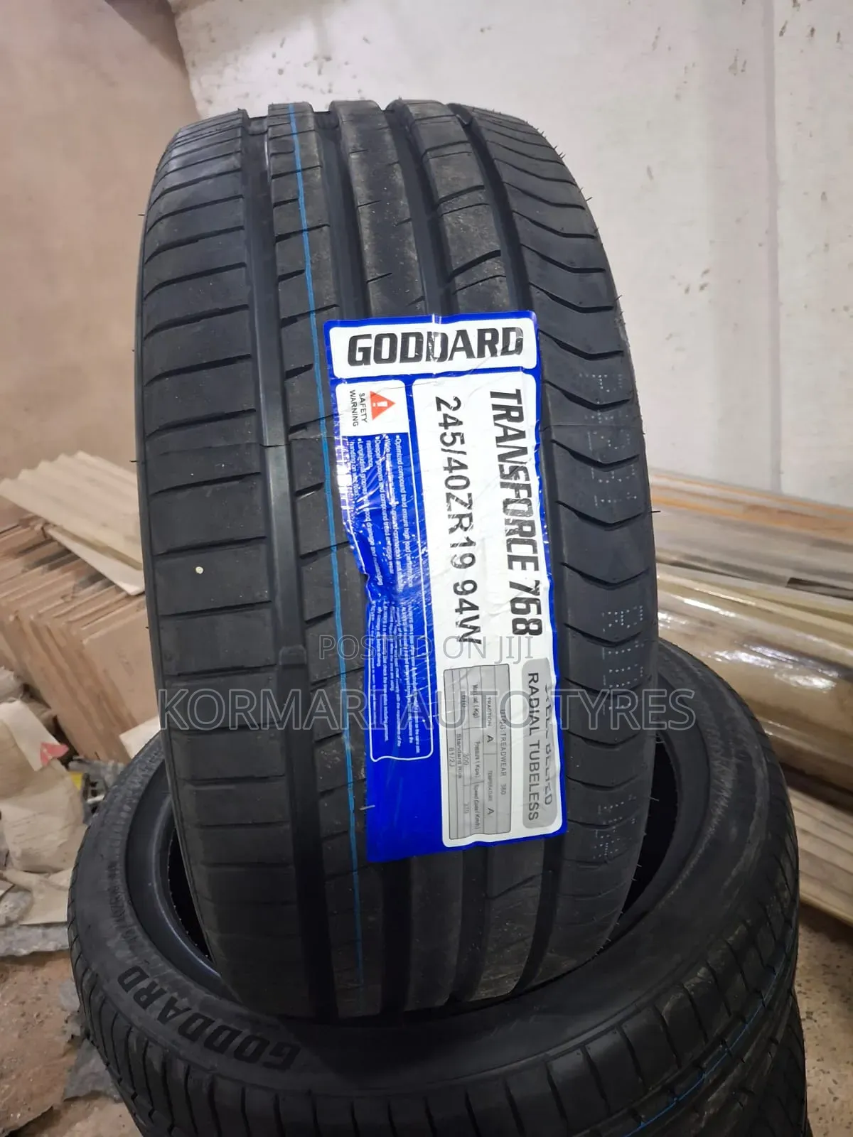 245/40r19 Goddard Tyre