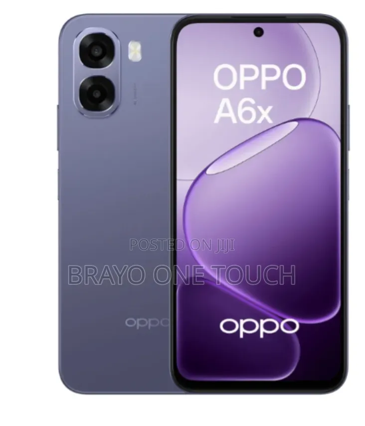 New Oppo A6x 256 GB Black