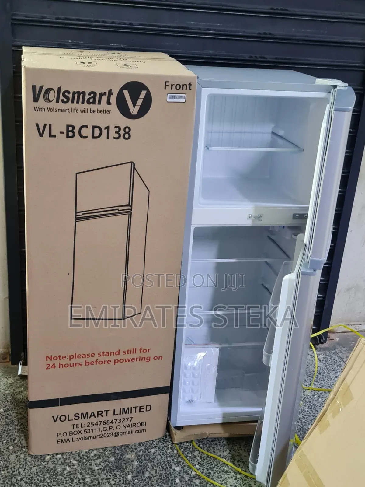 Volsmart 138l Double Door Top Freezer
